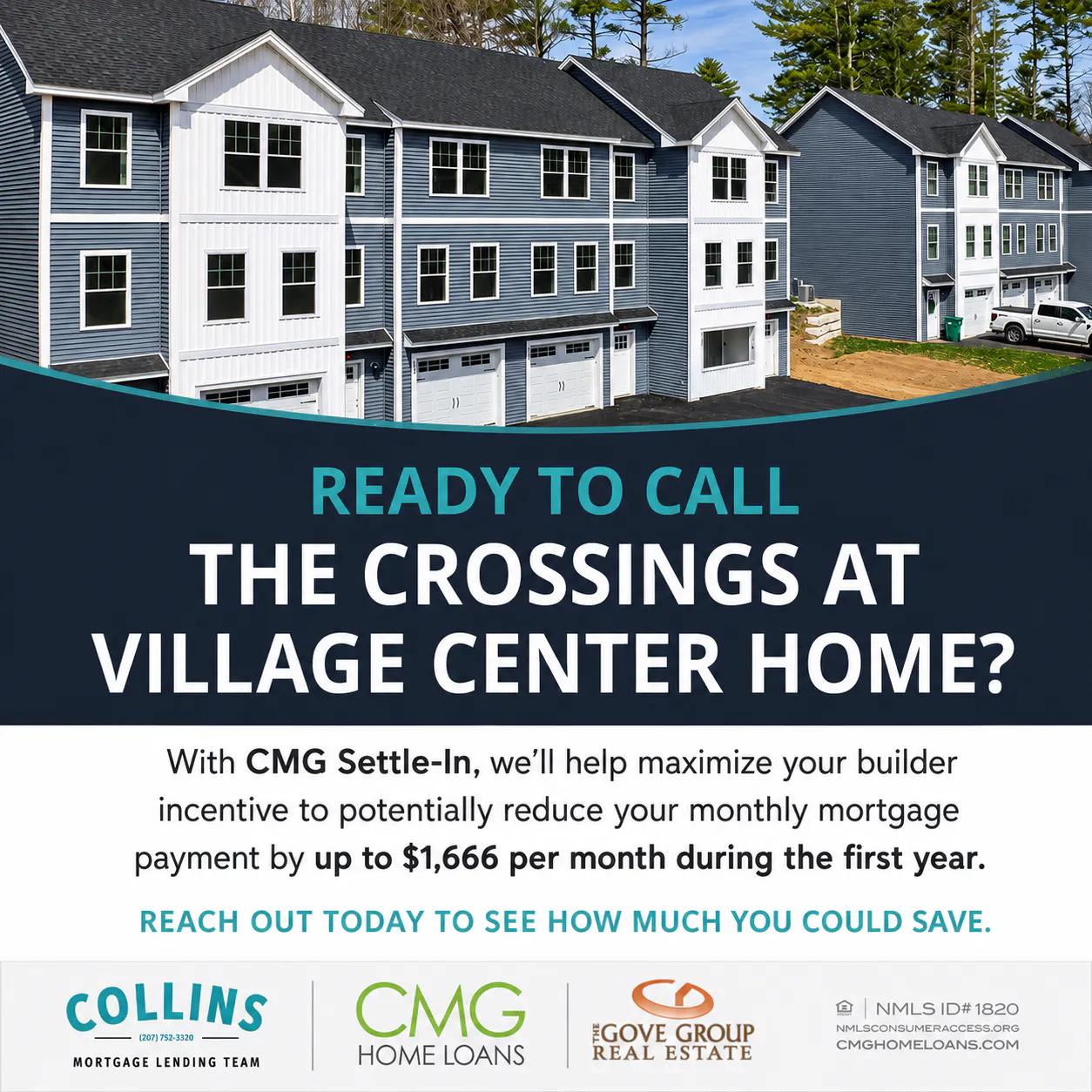 How the CMG Settle-In Program Could Help You Save at The Crossings at Village Center